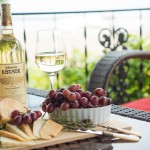 Wine and Grapes in a Lake Erie Inn