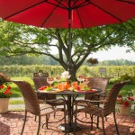 Patio in a Lake Erie Inn