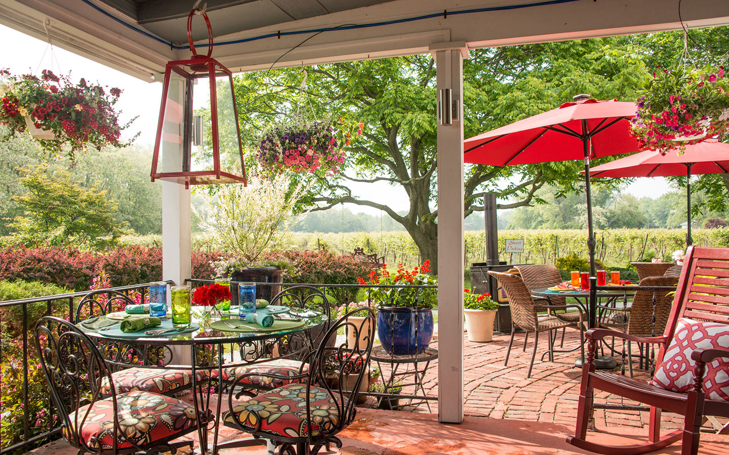 NY Bed and Breakfast Patio