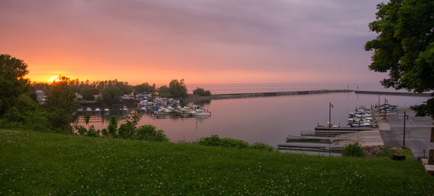 lake-at-sunset